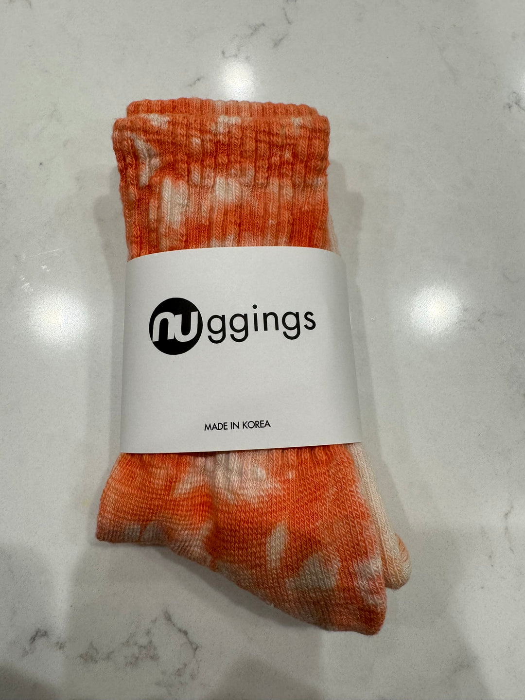 Tie Dye Socks - Orange