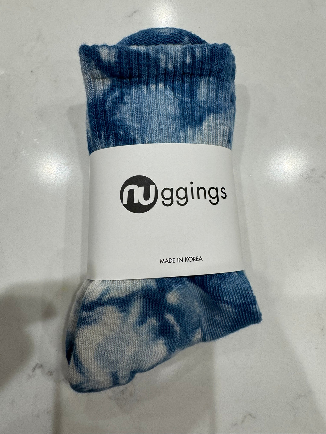 Tie Dye Socks - Blue