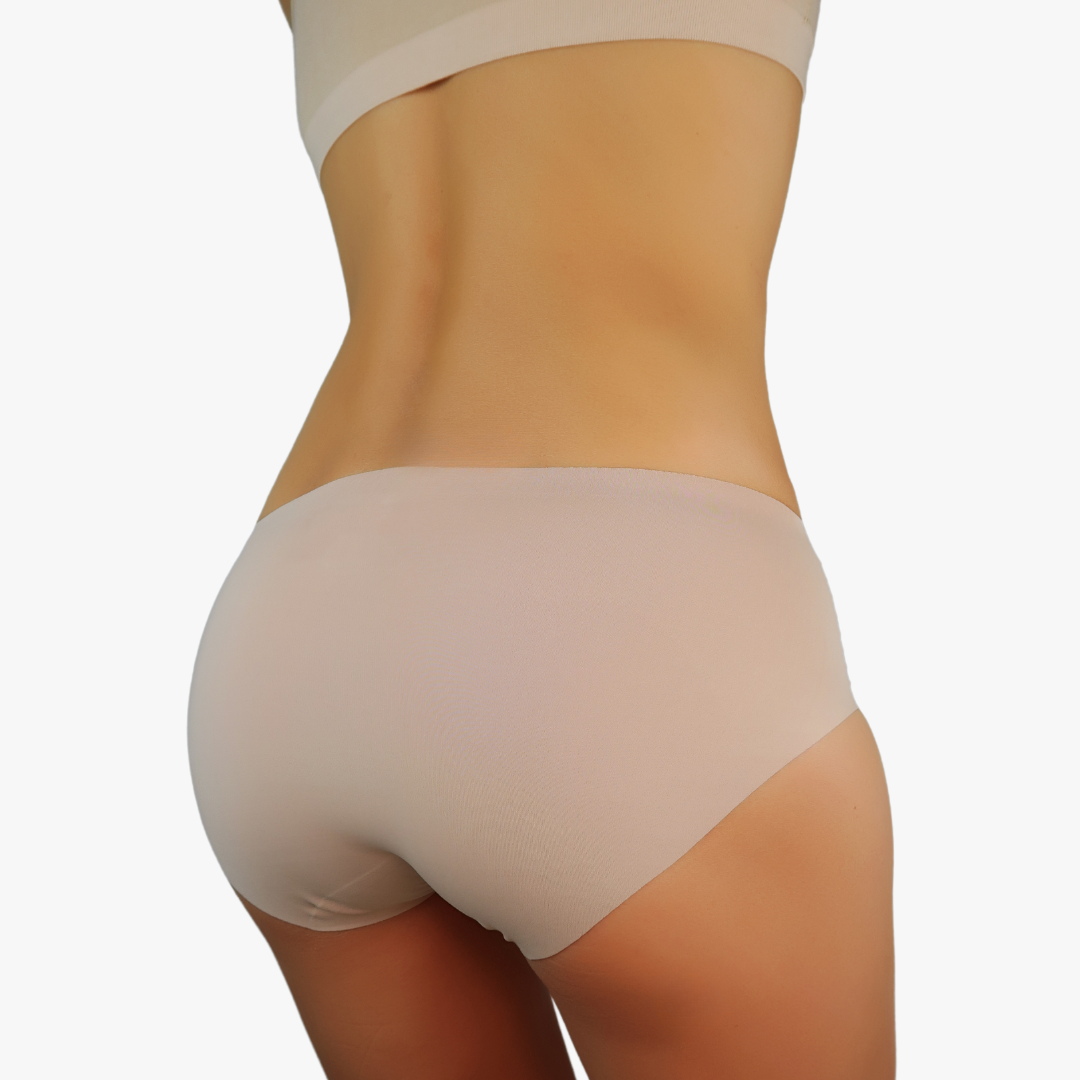 Seamless Mid-Rise Hipster - Black