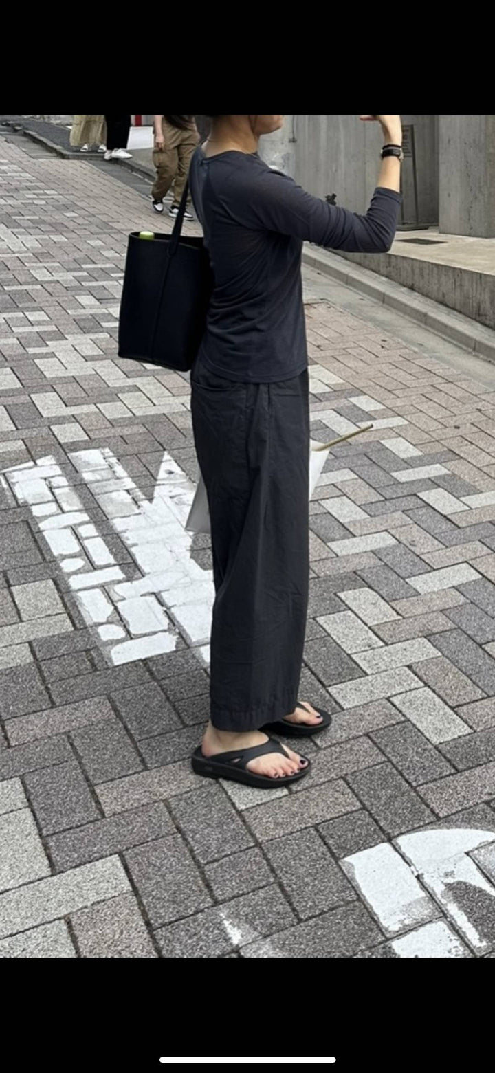 Seoul Loungewear Pants - Black Navy